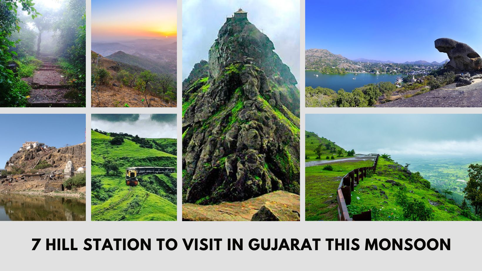 7 hill station to visit in Gujarat this monsoon